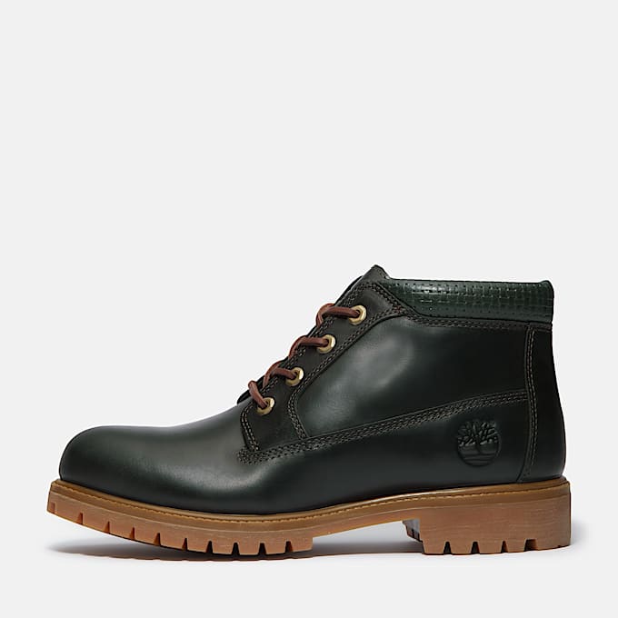 Timberland® Premium Waterproof Chukka Boot for Men in Dark Green