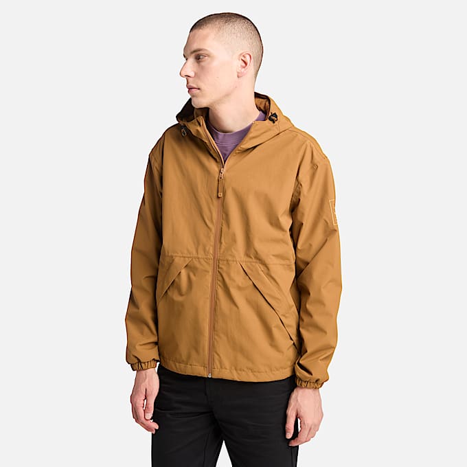 Winnick Waterproof Shell Jacket for Men in Dark Yellow