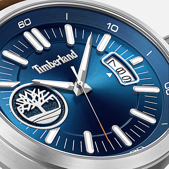 Trumbull Armbanduhr mit Lederarmband für Herren