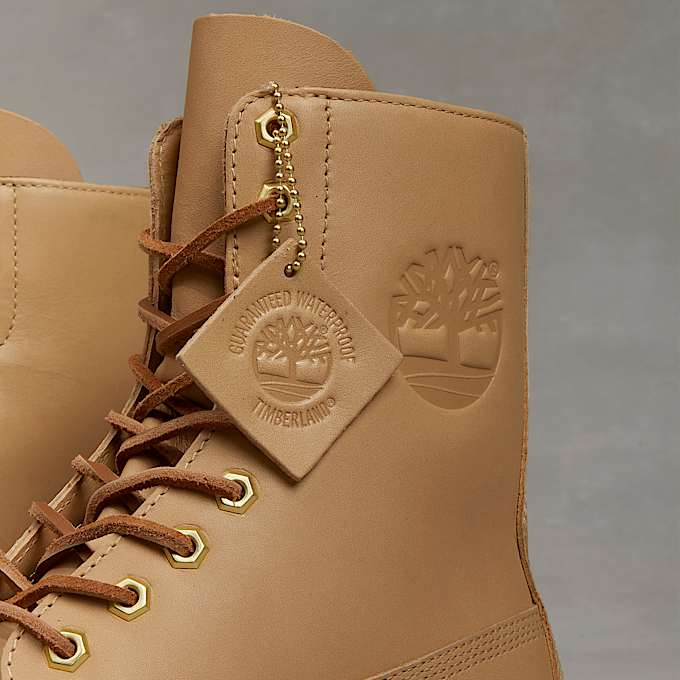 Timberland® Premium 8-Inch Waterdichte Boot voor heren in beige