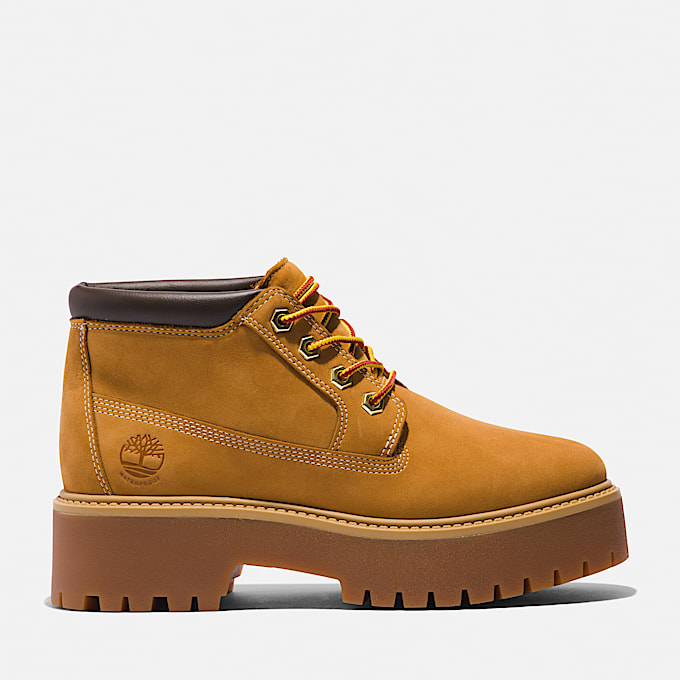 Wasserdichter Stone Street Boot mit Plateausohle für Damen in Gelb - 1