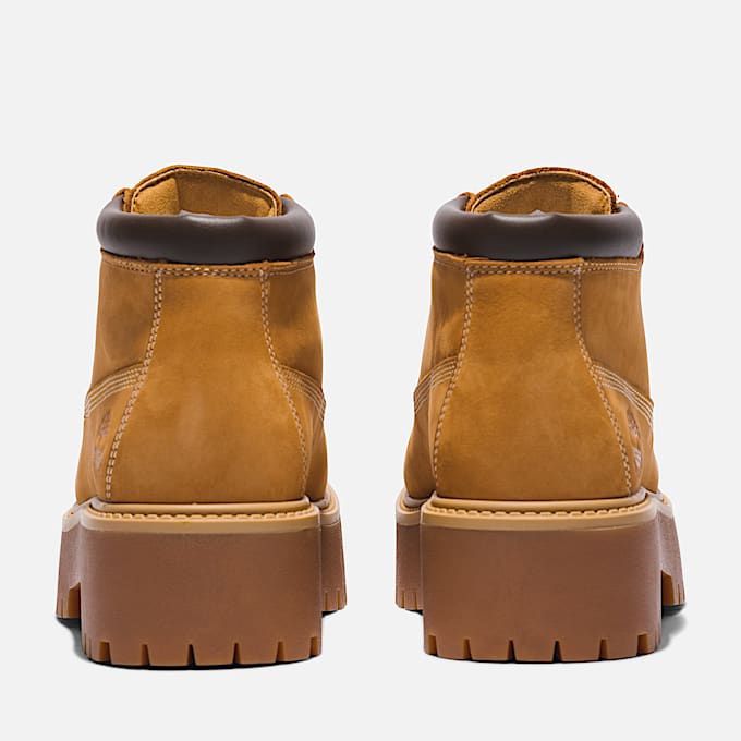 Wasserdichter Stone Street Boot mit Plateausohle für Damen in Gelb