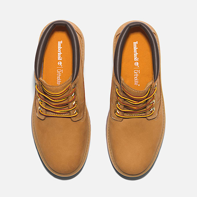 Wasserdichter Stone Street Boot mit Plateausohle für Damen in Gelb
