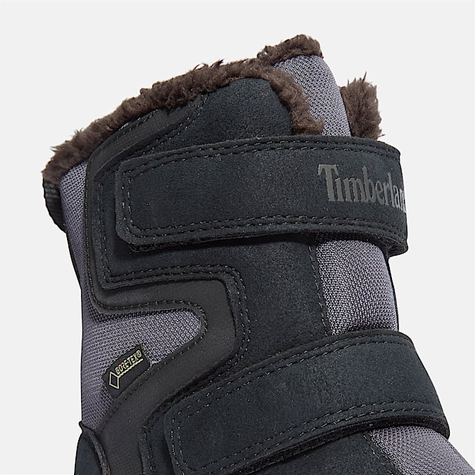 Chillberg Mid Hook-and-Loop GORE-TEX Snow Boot for Youth in Black