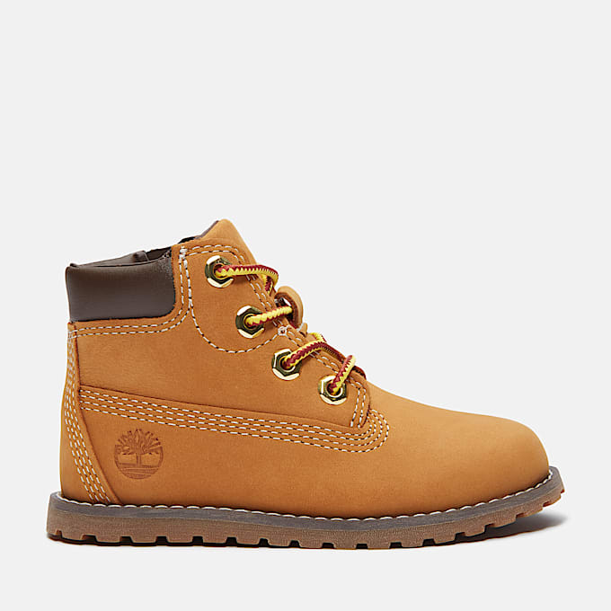 Pokey Pine Boot for Toddler in Yellow - 1