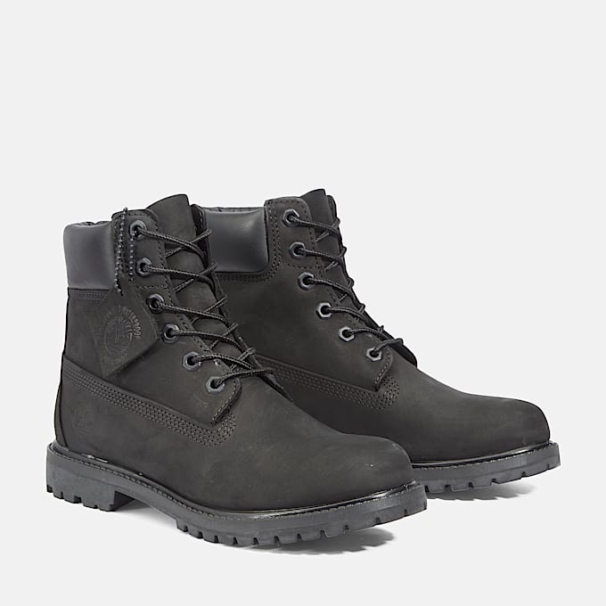 Timberland® Premium 6-Inch Waterproof Boot for Women in Black