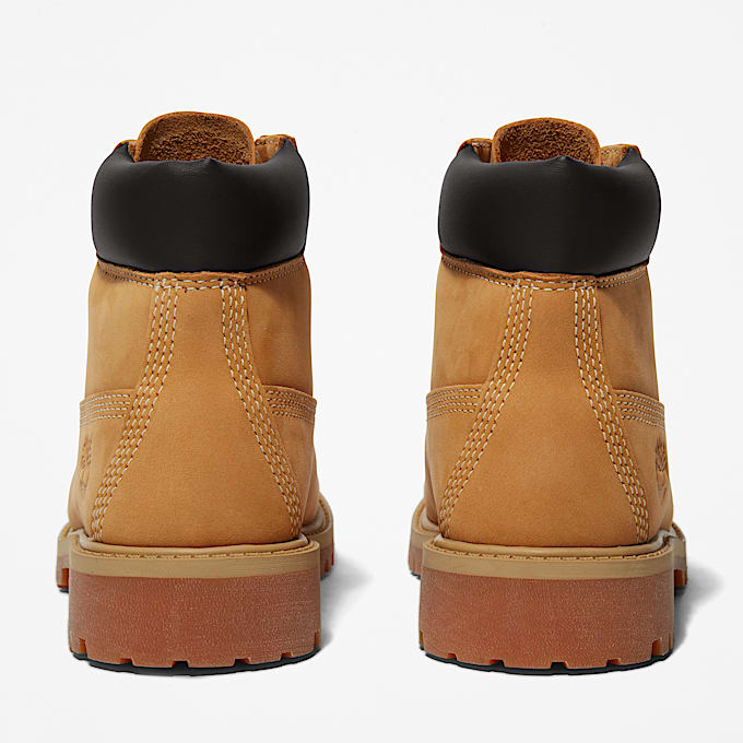 Wasserdichter Timberland® Premium 6-Inch-Boot für Jugendliche in Gelb