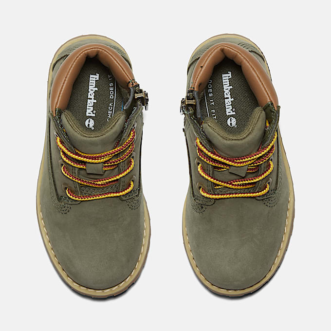 Pokey Pine Boot for Toddler in Dark Green