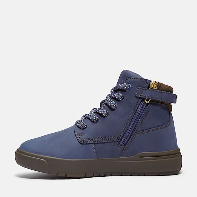 Zapatillas de media caña Seneca Bay para niños (de 30,5 a 35) en azul oscuro - 1