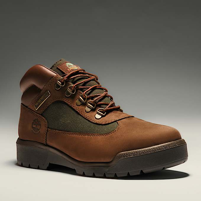 Bottines Field pour homme en marron - 1