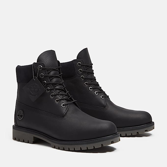 Stivale Impermeabile Timberland® Heritage 6-Inch da Uomo in colore nero