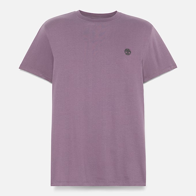 T-shirt Dunstan River da Uomo in viola