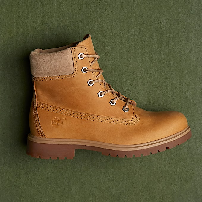 Wasserdichter Timberland® 25 6-Inch Boot für Damen in Gelb - 1