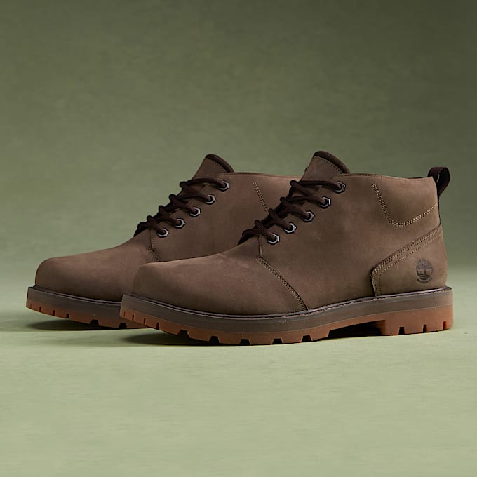 Wasserdichter Britton Road Chukka Boot für Herren in Braun - 1