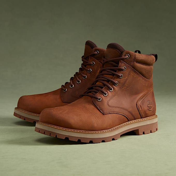 Wasserdichter Britton Road Boot für Herren in Dunkelbraun - 1