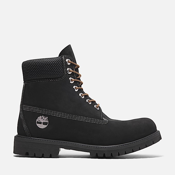 Black timbs men best sale