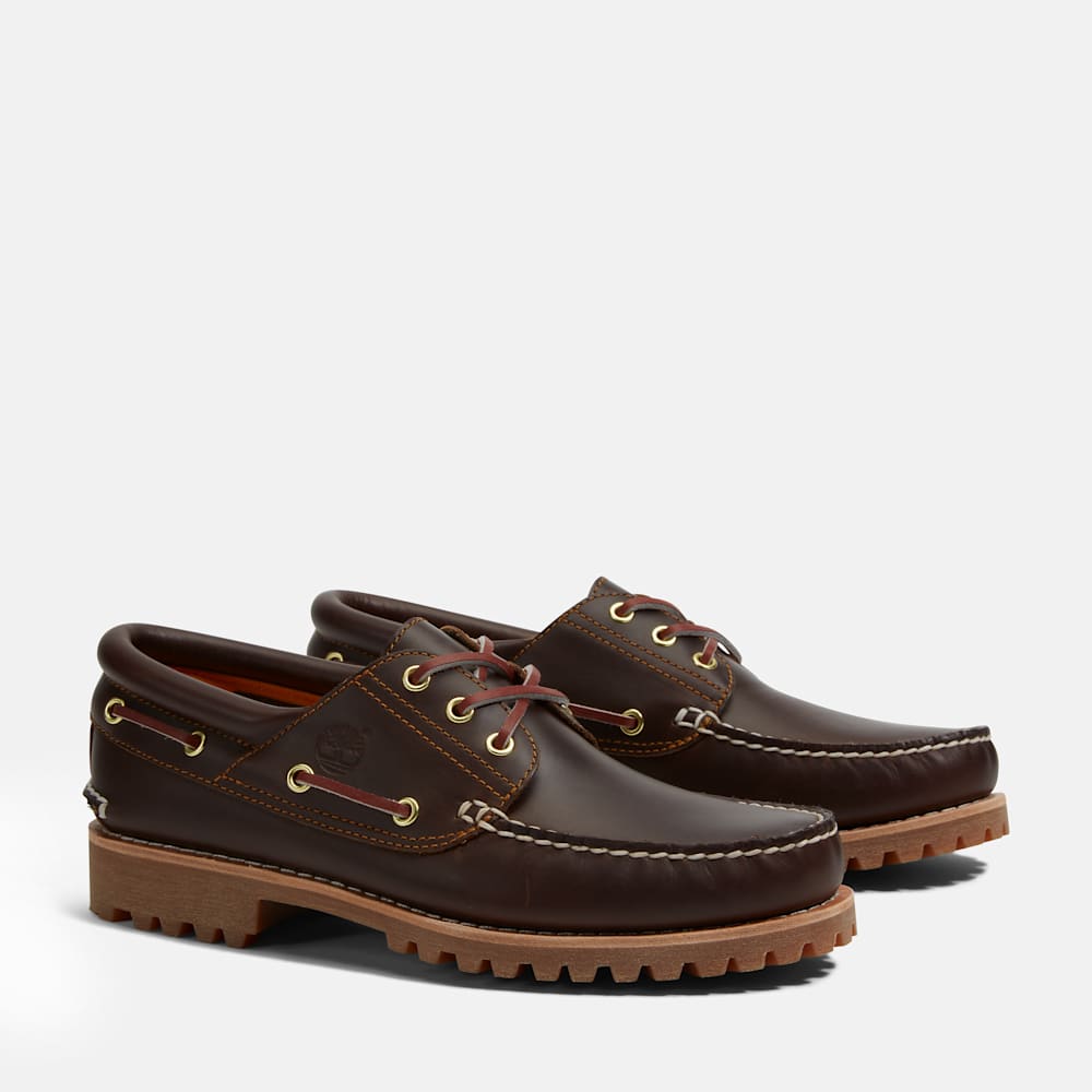 Timberland® Authentic Boat Shoe for Men in Brown