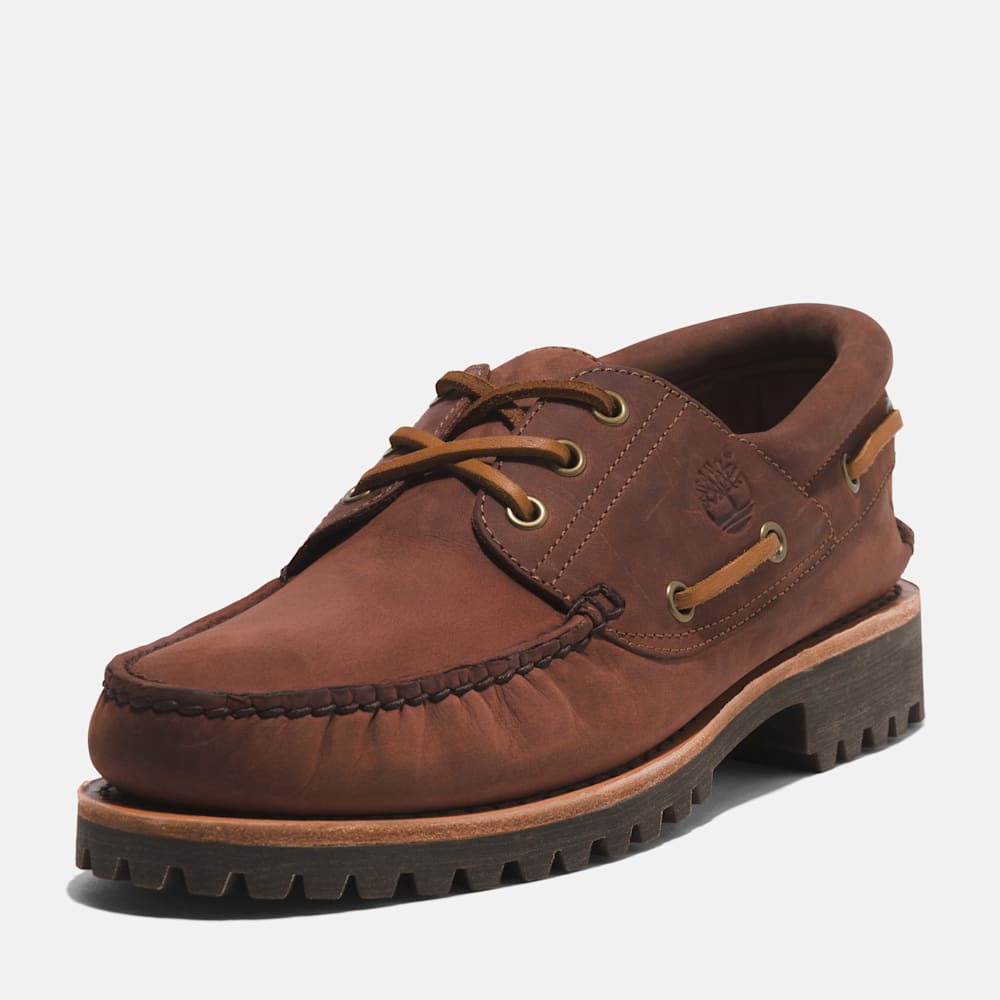 timberland authentic handsewn boat shoe
