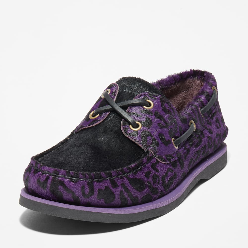 Timberland® x Wacko Maria Classic 2-Eye Boat Shoes for Men in Purple