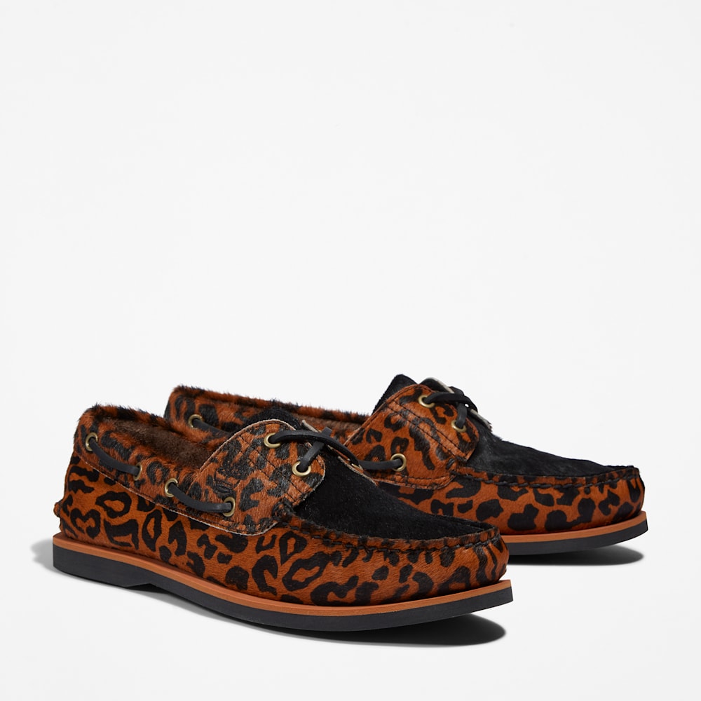 Timberland® x Wacko Maria Classic 2-Eye Boat Shoes for Men in Brown