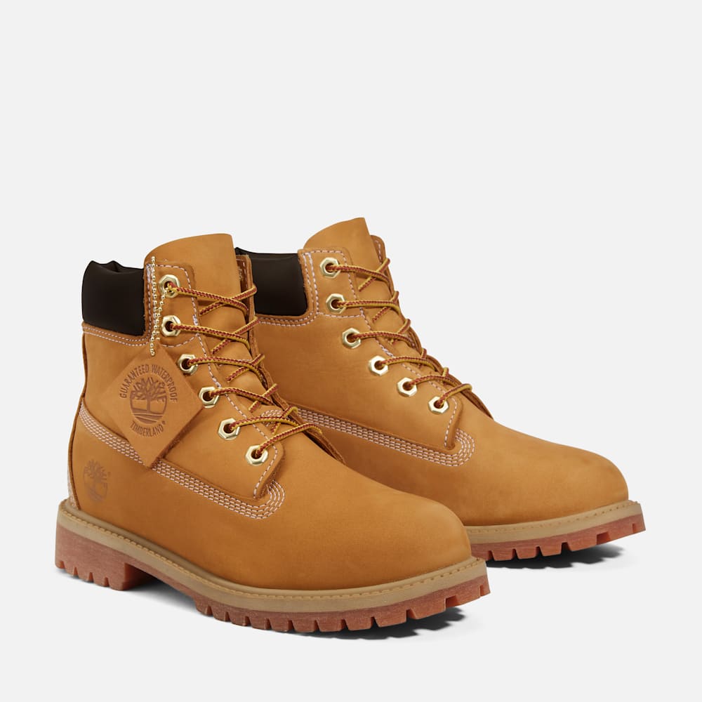 Timberland® Premium 6-Inch Boot zum Schnüren für Junior in Gelb