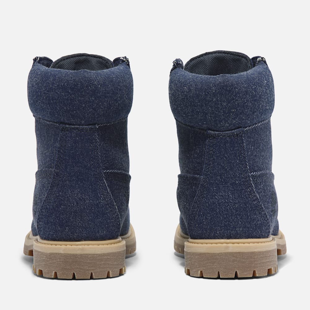 Timberland® Premium 6-Inch-Boot zum Schnüren für Damen in Dunkelblau