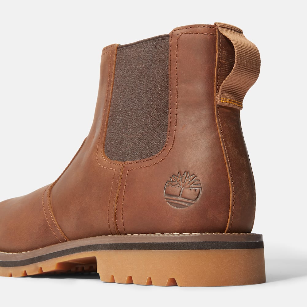 Halbhoher Larchmont Chelsea-Boot für Herren in Hellbraun