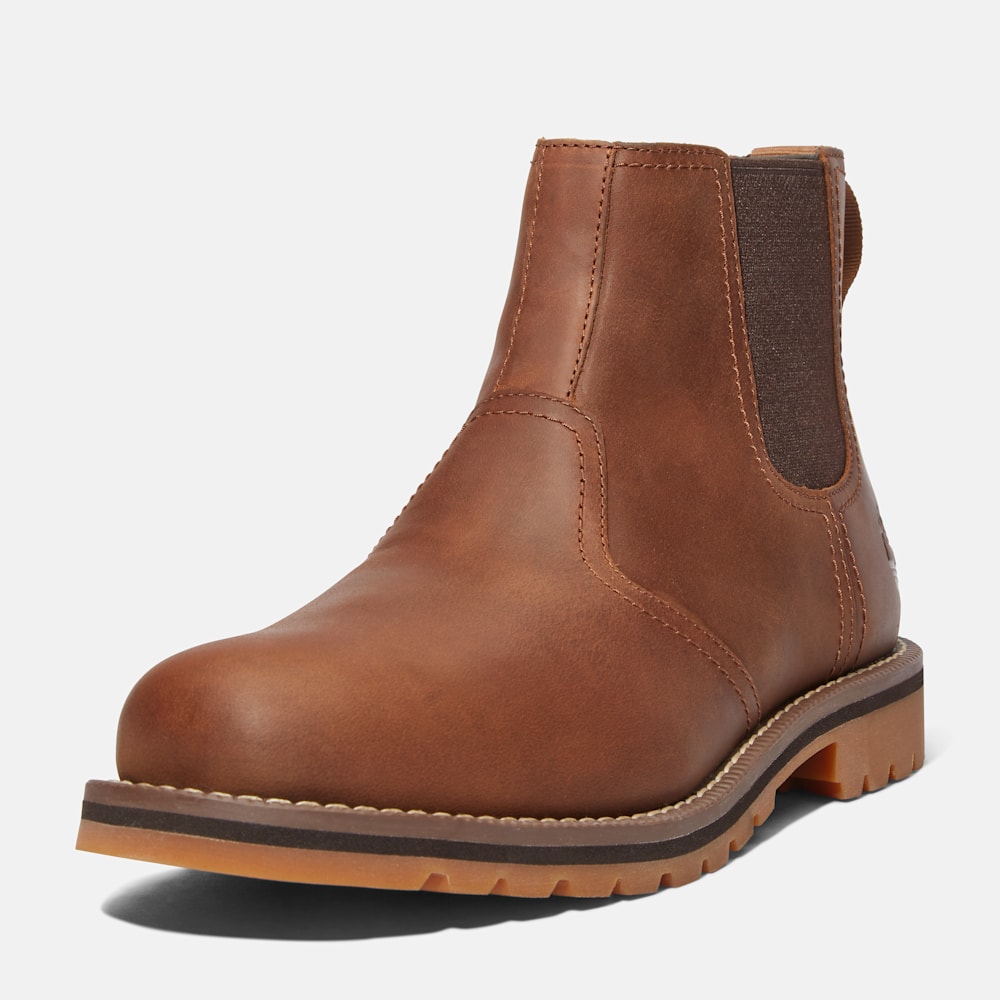 Halbhoher Larchmont Chelsea-Boot für Herren in Hellbraun