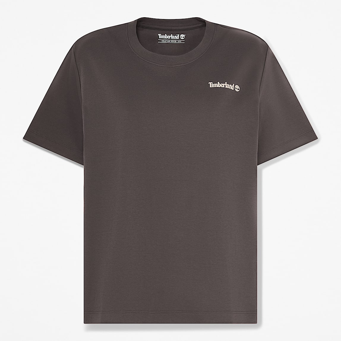 Lush Short-Sleeve T-Shirt for Women in Dark Grey