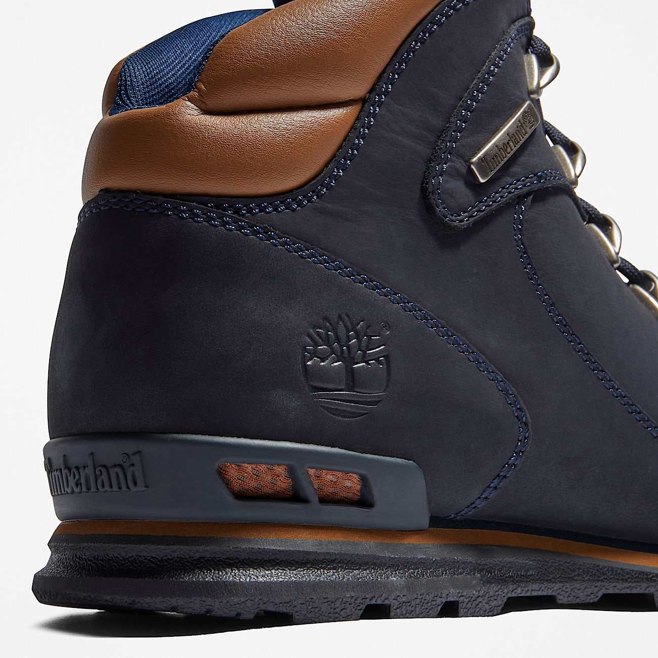Euro Rock Mid Hiking Boot for Men in Blue TBL Blue ALT6