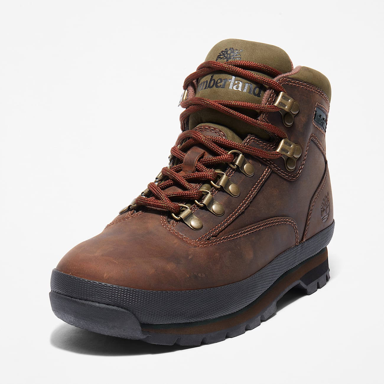 Euro Hiker Mid Boot for Men in Brown - 10