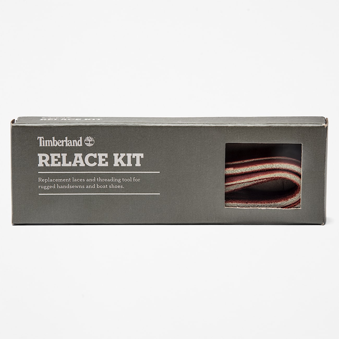 Schnrsenkel aus Rohleder mit EinfdelKit in Rot TBL Braun HERO