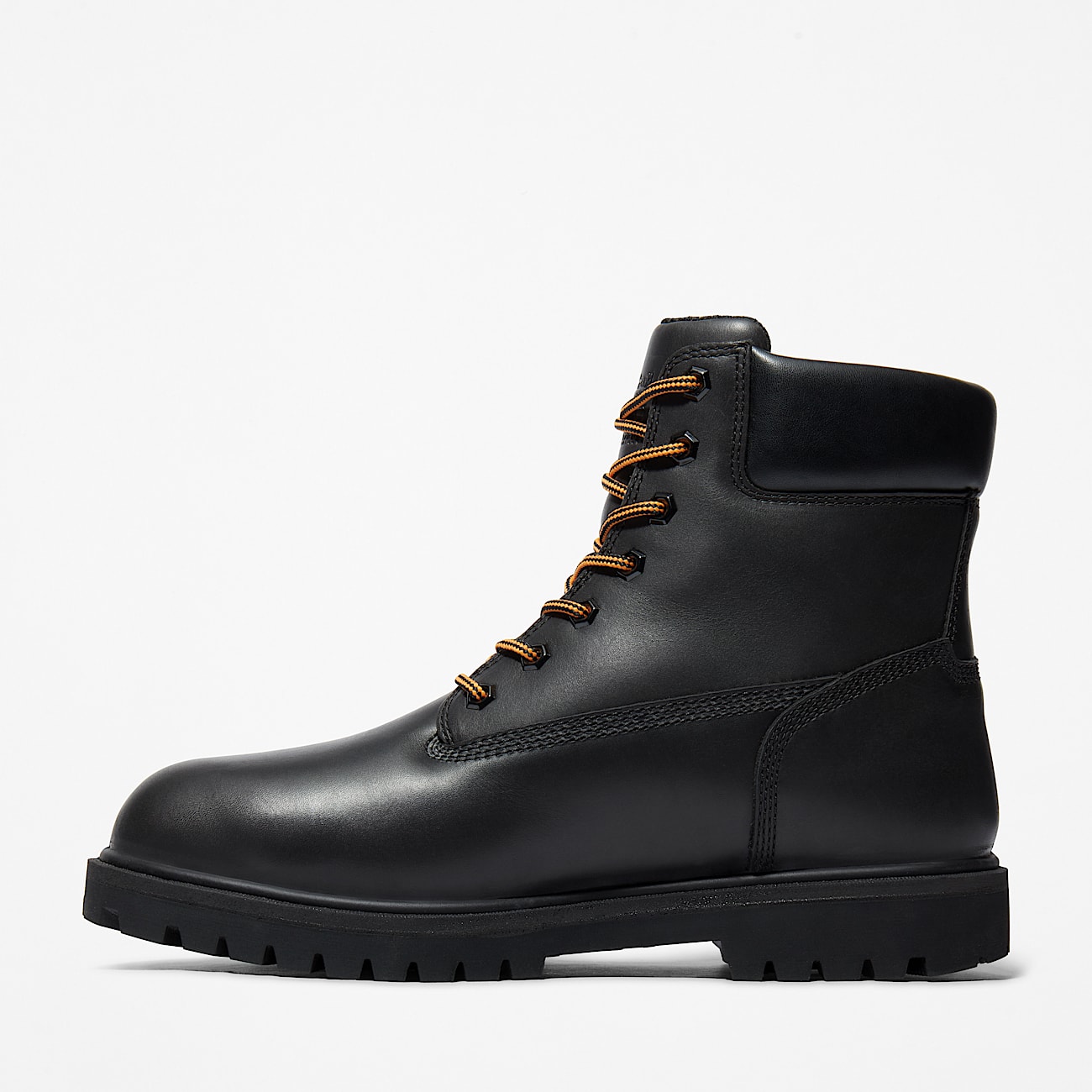 Timberland PRO Iconic Waterproof Alloy Toe Work Boot for Men in Black TBL Black ALT5