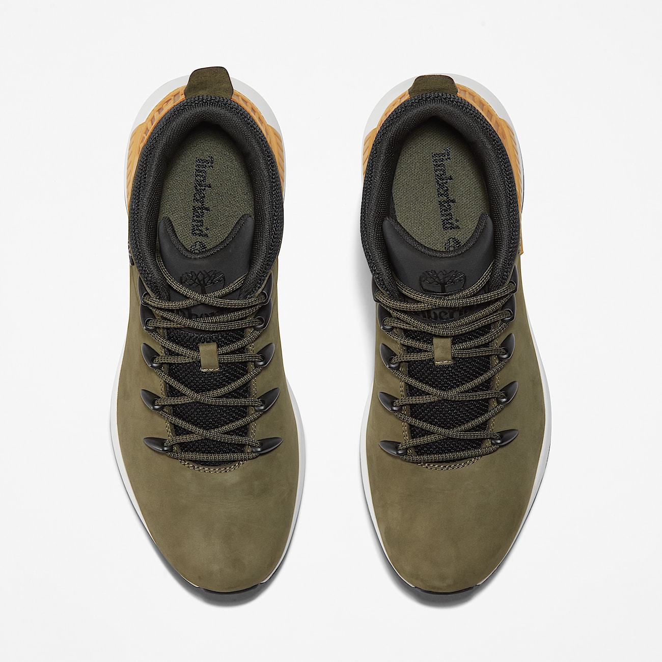 Sprint Trekker Halfhoge Sneaker voor heren in donkergroen TBL groen ALT1
