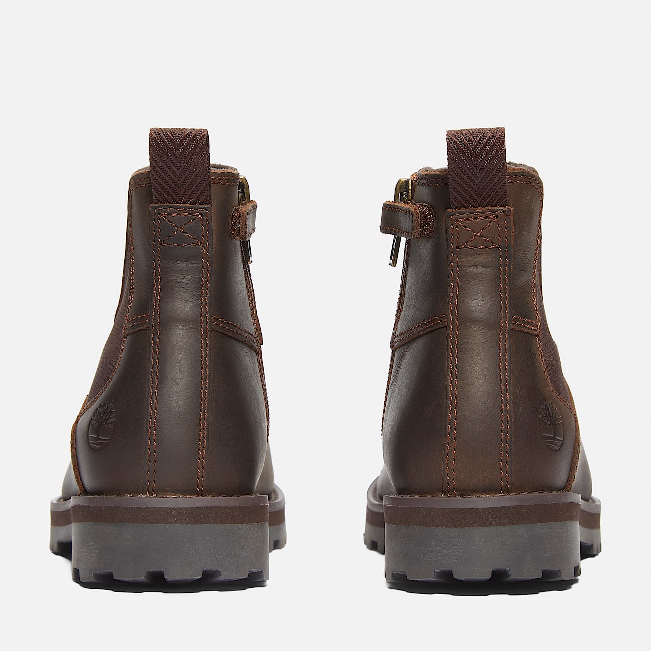Courma Kid Chelsea Boot für Jugendliche in Dunkelbraun - 5