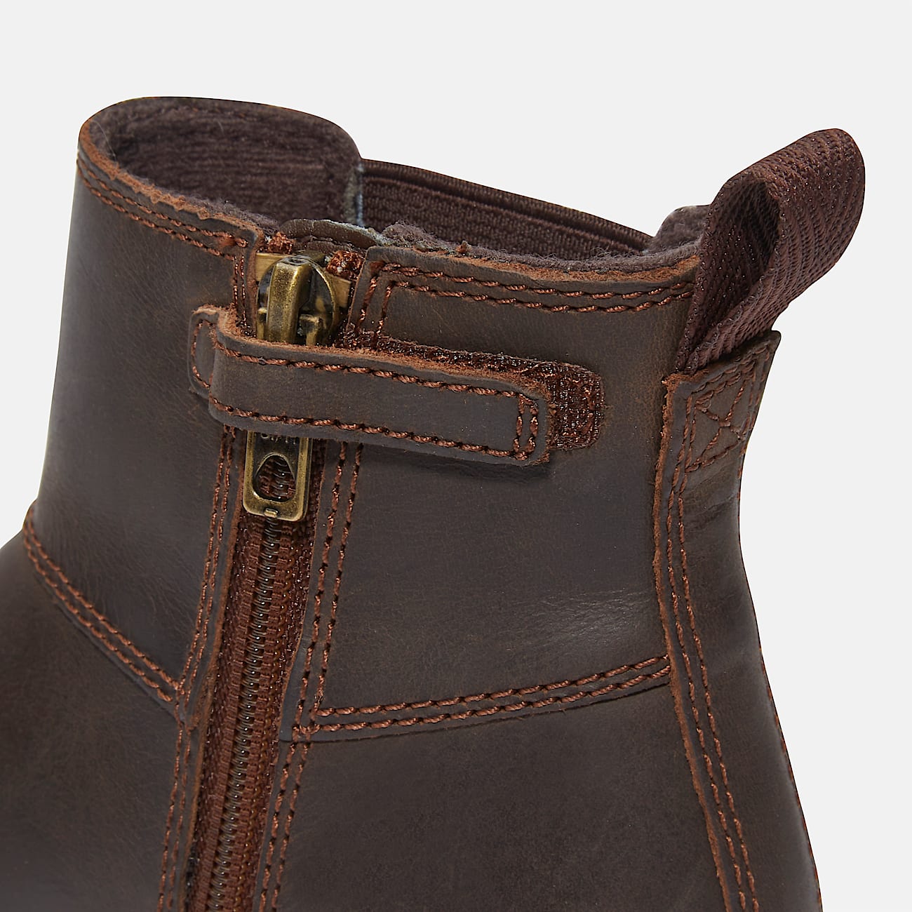 Courma Kid Chelsea Boot for Youth in Dark Brown TBL Brown ALT6