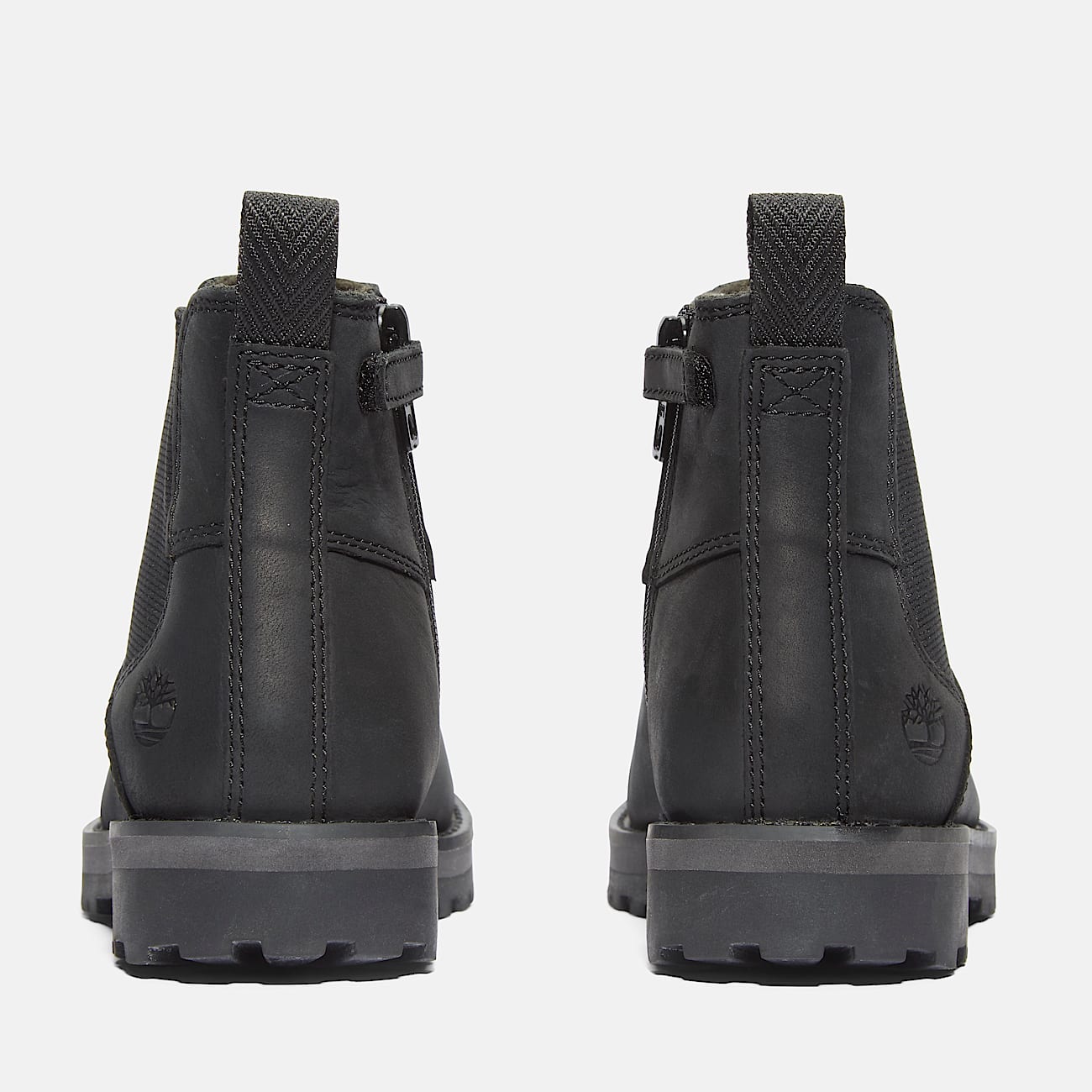 Courma Kid Chelsea Boot for Youth in Black TBL Black ALT4