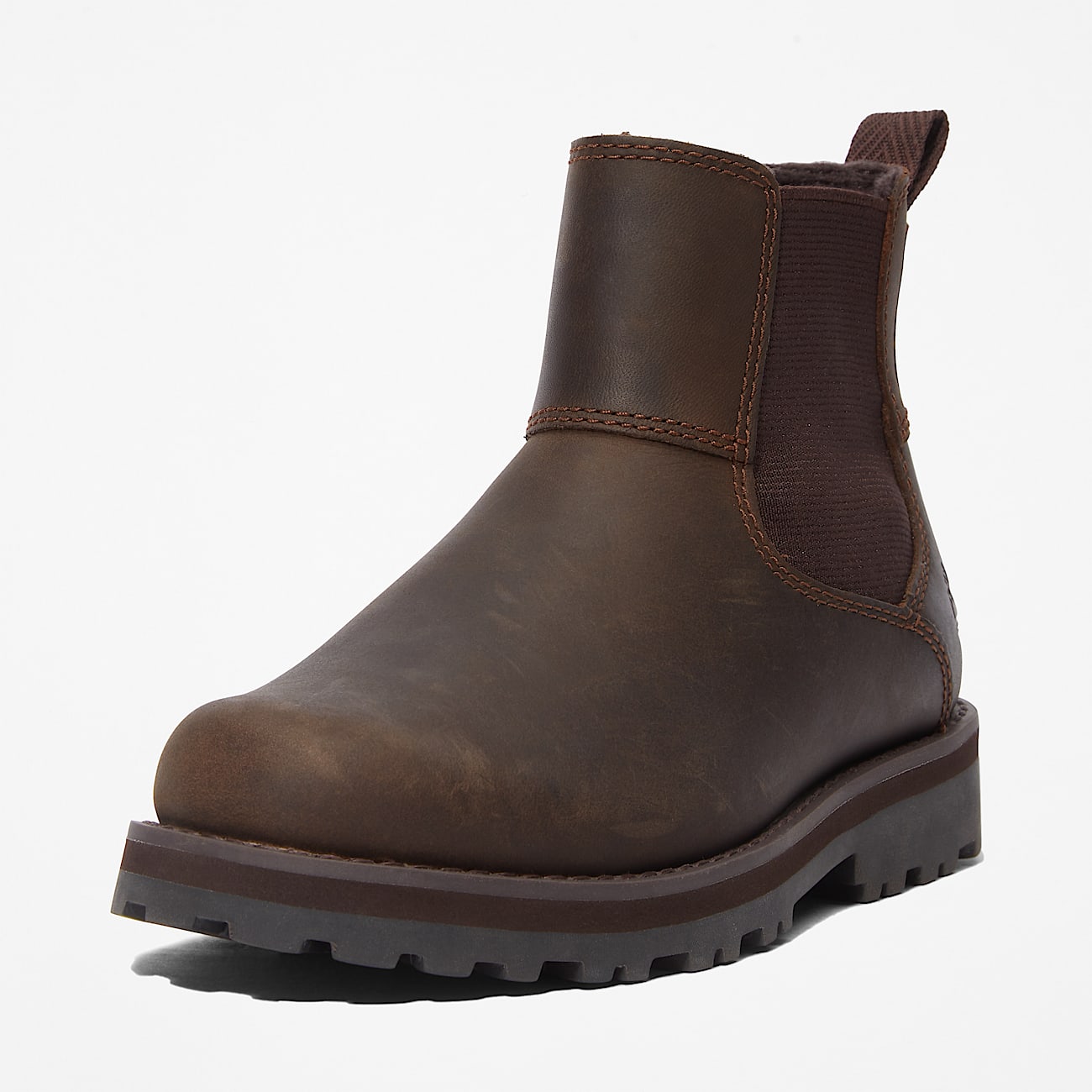 Courma Kid Chelsea Boot for Junior in Dark Brown TBL Brown ALT8