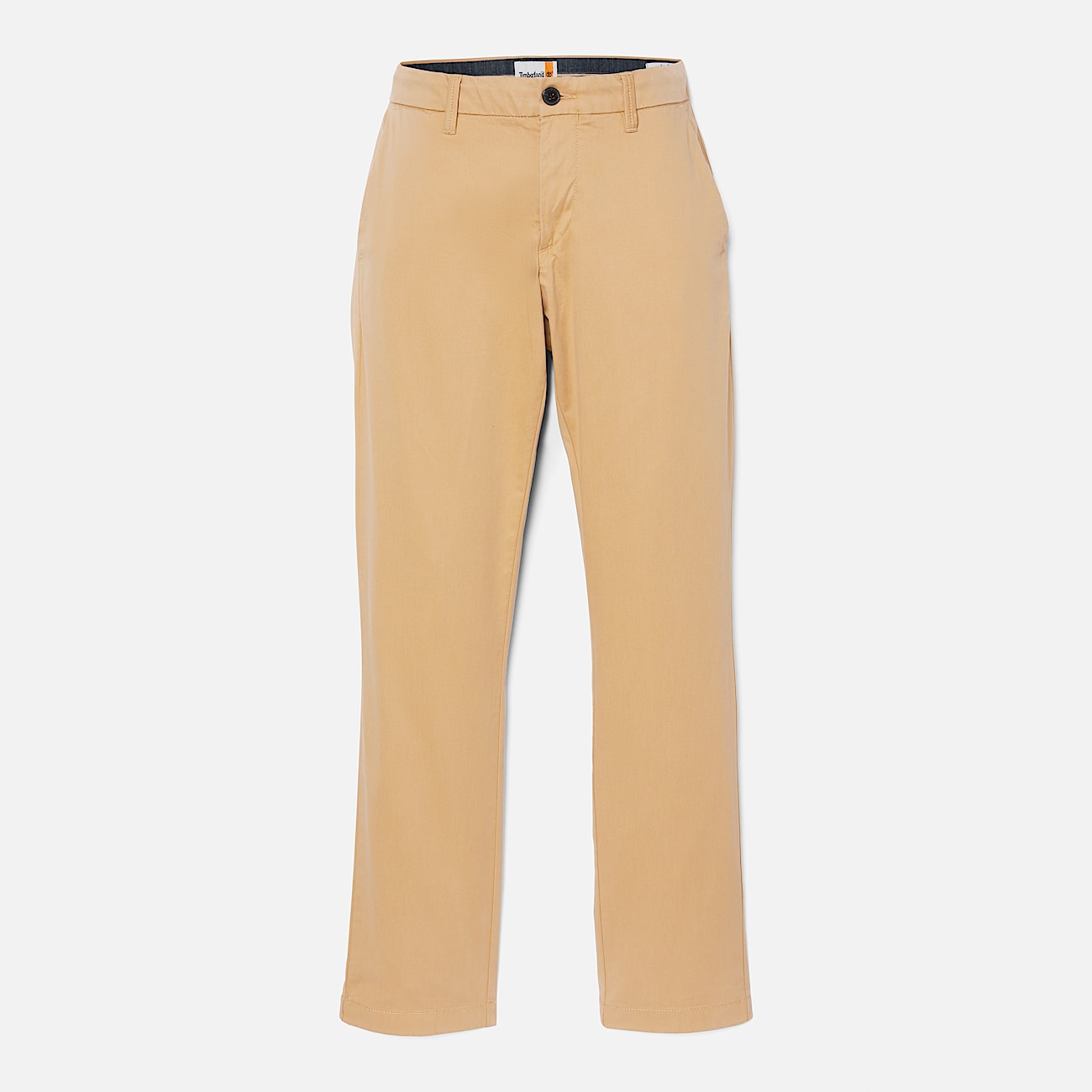 Claremont Twill Chino Trouser fr herr i gul TBL Beige ALT4