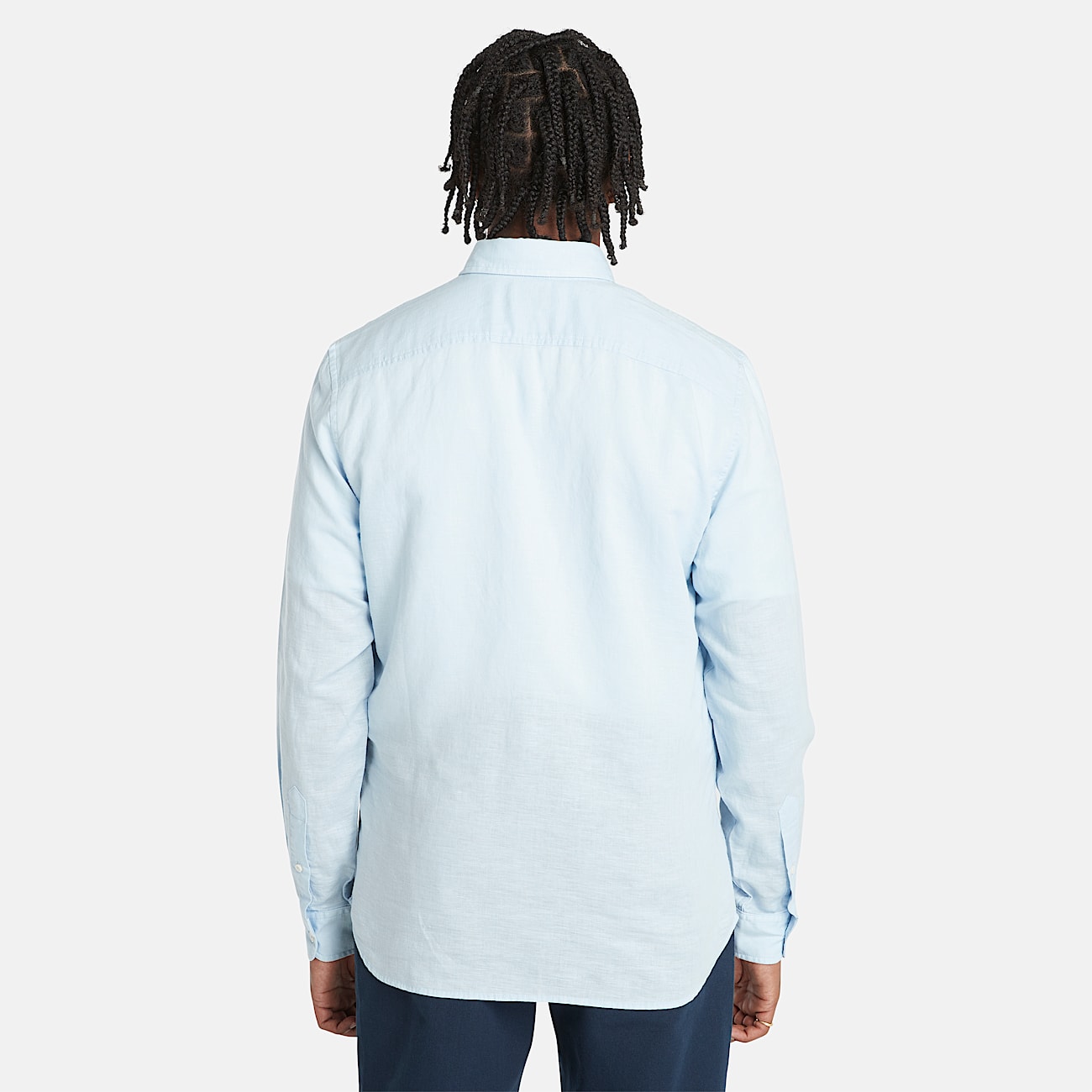 Chemise  manches longue boutonne Lovell Lake pour homme en bleu clair TBL bleu ALT6