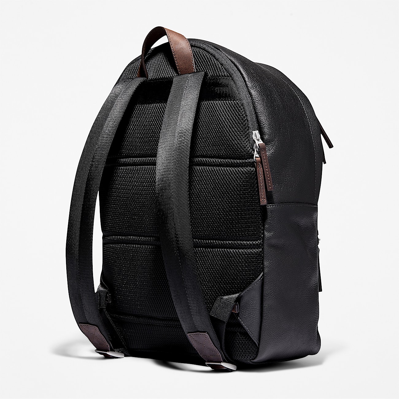 Moderner Tuckerman Lederrucksack in Schwarz TBL Schwarz ALT2