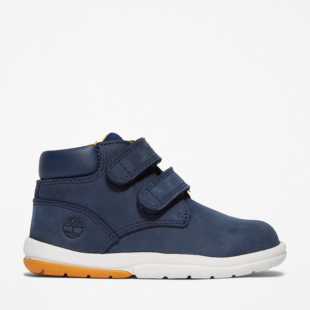 Toddle Tracks Halfhoge Boot met klittenband voor peuters en kleuters in donkerblauw TBL blauw HERO