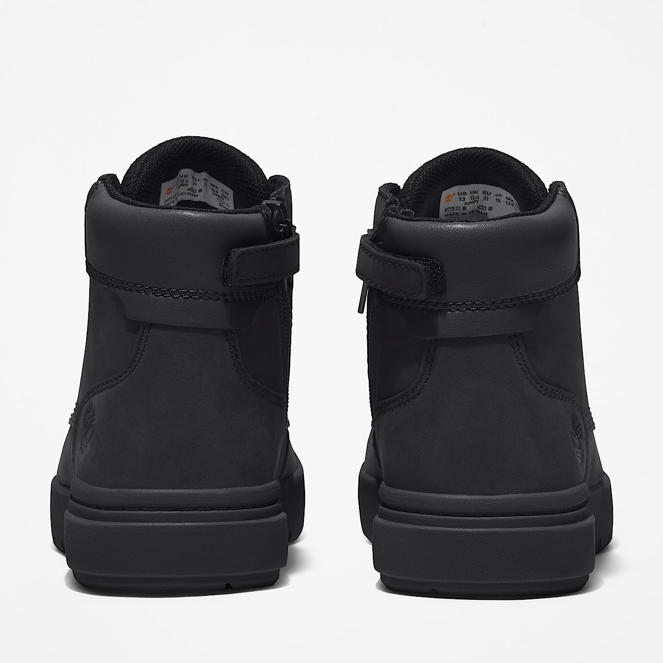 Seneca Bay Mid Trainer for Youth in Black TBL Black ALT4