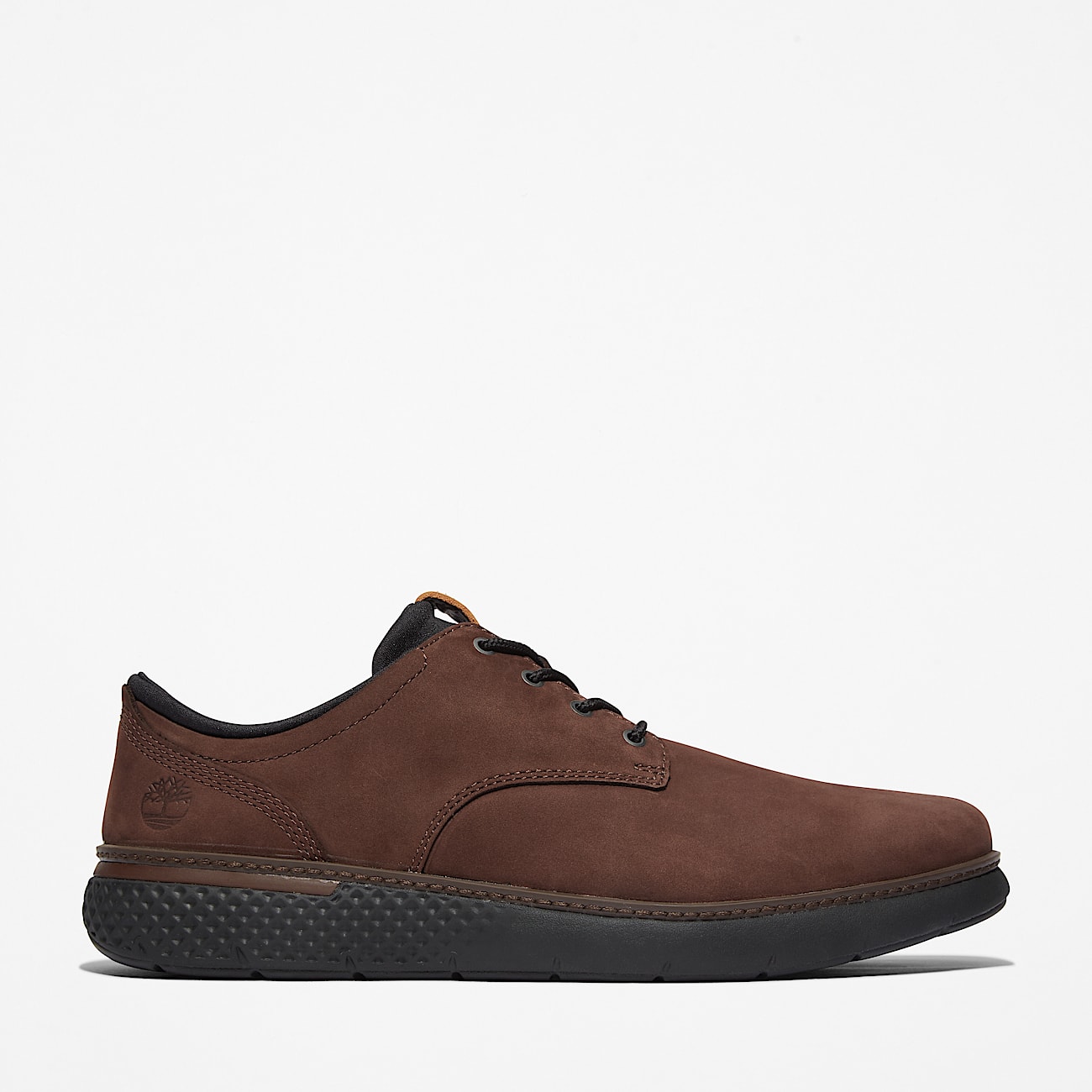 Cross Mark Oxford for Men in Dark Brown