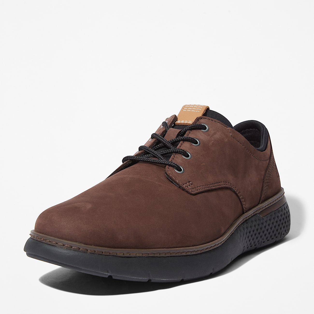 Cross Mark Oxford for Men in Dark Brown