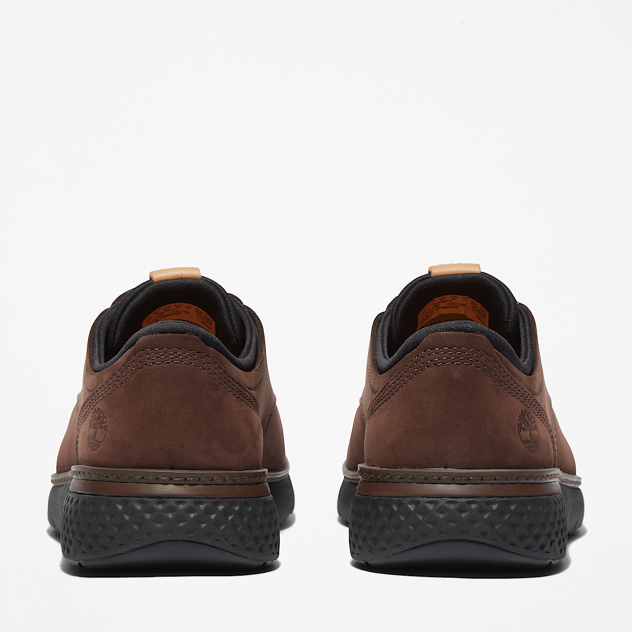 Cross Mark Oxford for Men in Dark Brown
