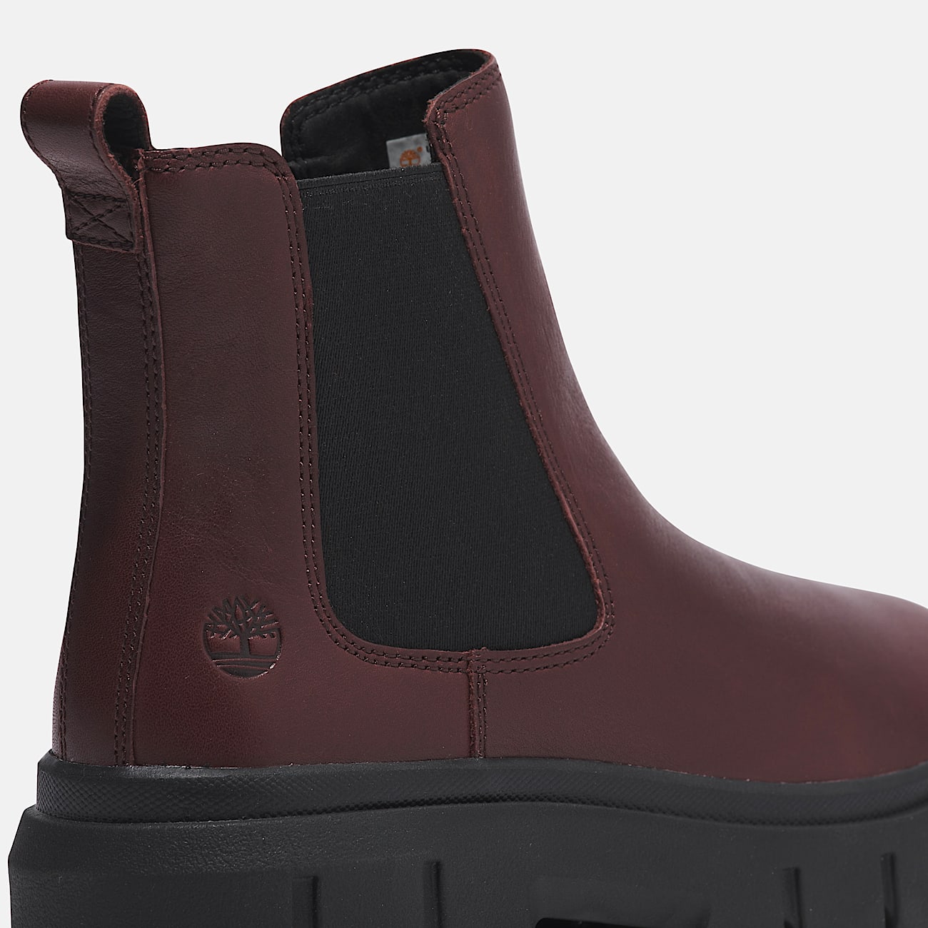 Field Mid Chelsea Boot for Women in Dark Red - 7