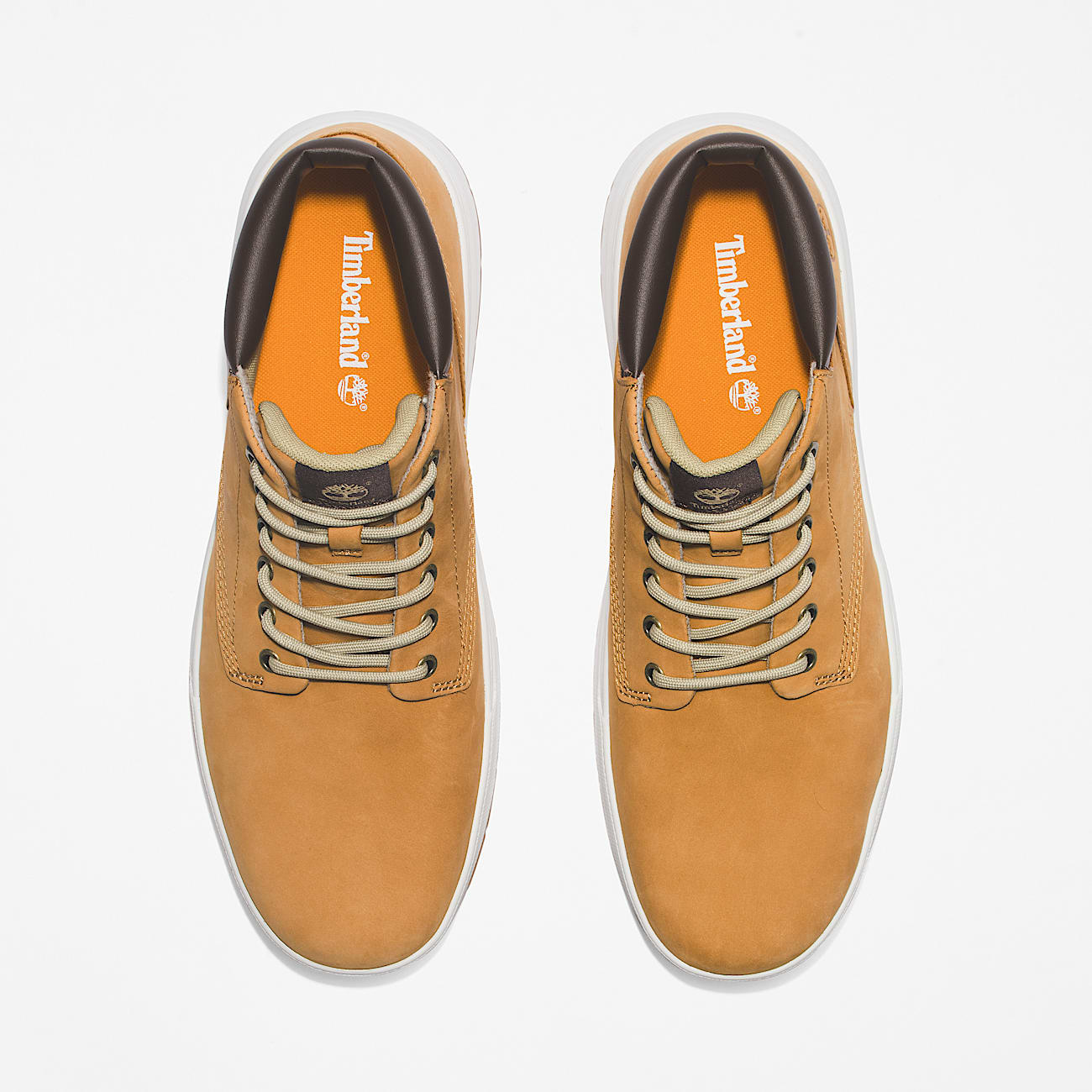 Maple Grove Halfhoge Sneaker voor heren in geel TBL geel ALT1