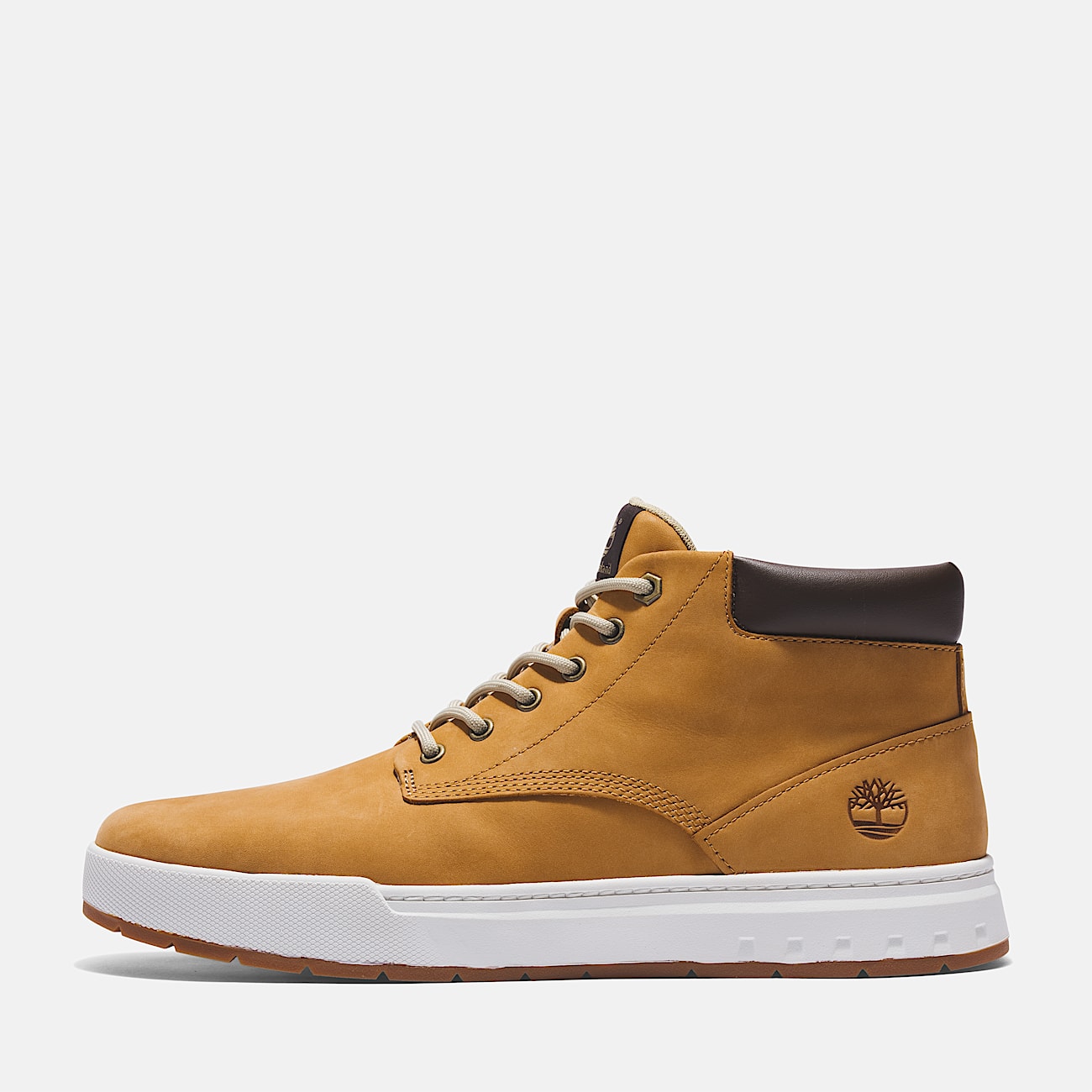 Maple Grove Halfhoge Sneaker voor heren in geel TBL geel ALT7