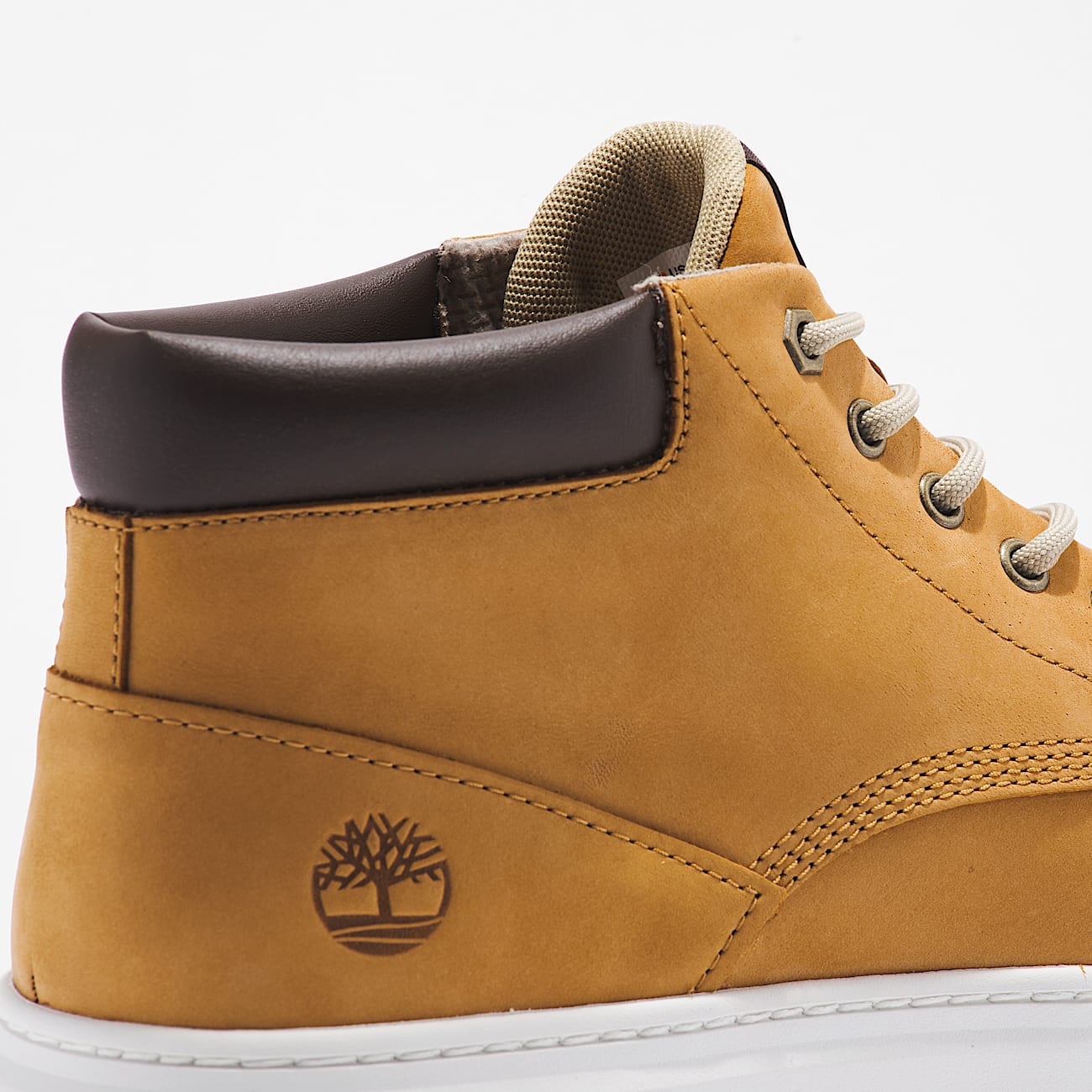 Maple Grove Halfhoge Sneaker voor heren in geel TBL geel ALT6